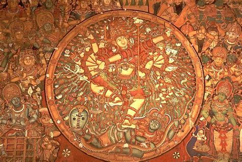  Mahadeva Temple Mural: An Exquisite Symphony of Vivid Colors and Divine Narratives!